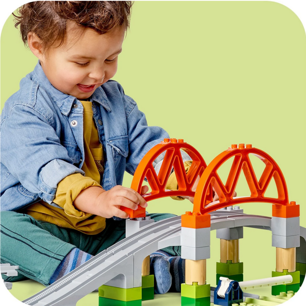 LEGO TRAIN BRIDGE AND TRACKS EXPANSION SET