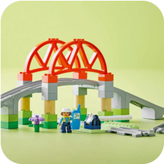 LEGO TRAIN BRIDGE AND TRACKS EXPANSION SET