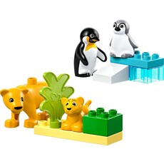 LEGO WILD ANIMAL FAMILIES: PENGUINS & LIONS