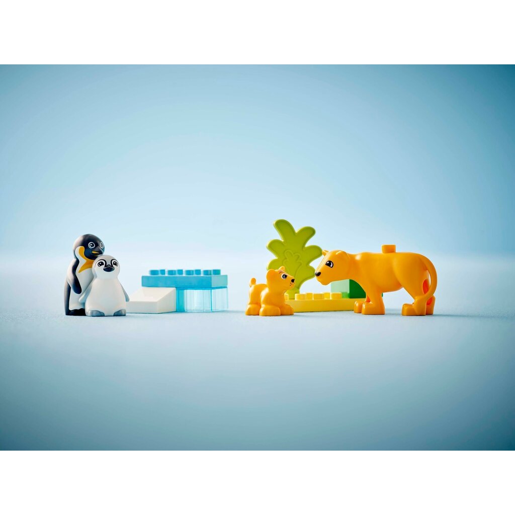 LEGO WILD ANIMAL FAMILIES: PENGUINS & LIONS