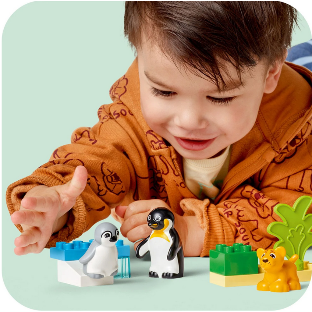 LEGO WILD ANIMAL FAMILIES: PENGUINS & LIONS