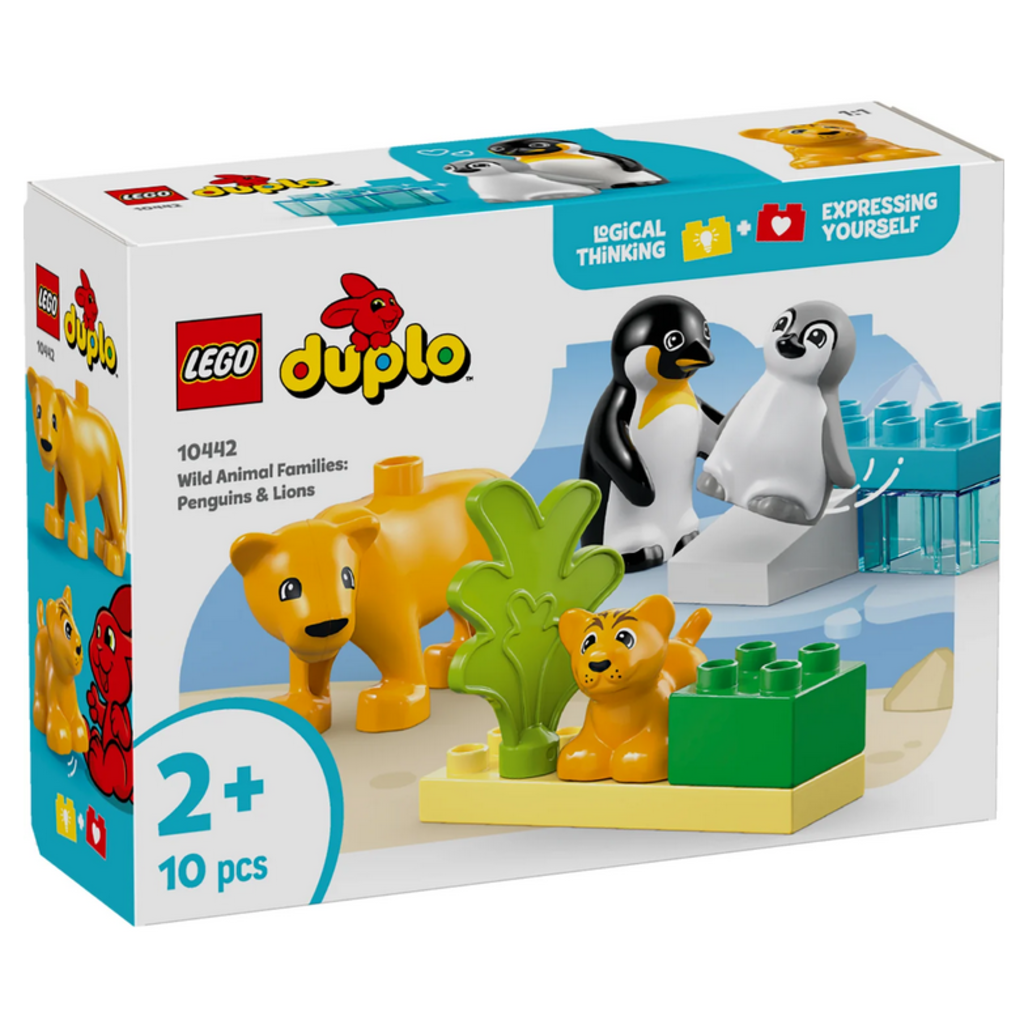 LEGO WILD ANIMAL FAMILIES: PENGUINS & LIONS
