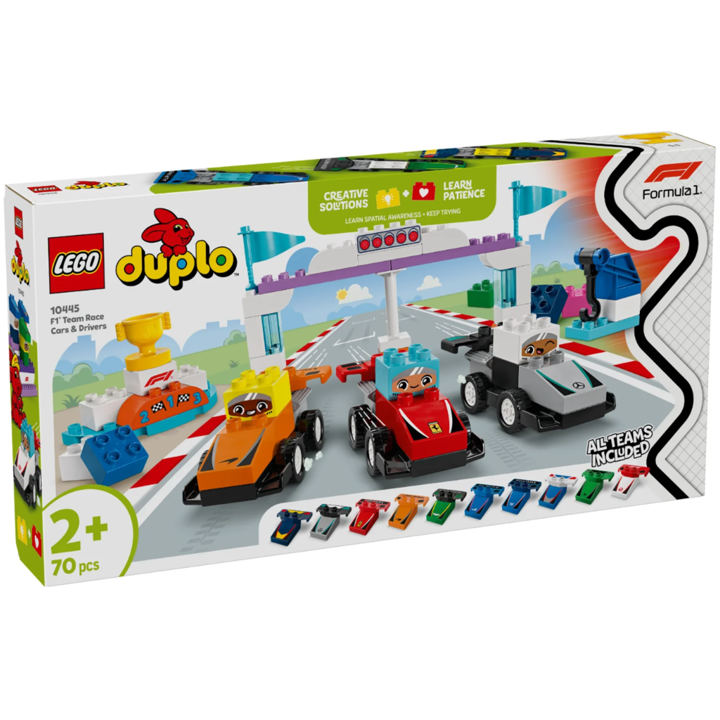 LEGO F1 TEAM RACE CARS & DRIVERS
