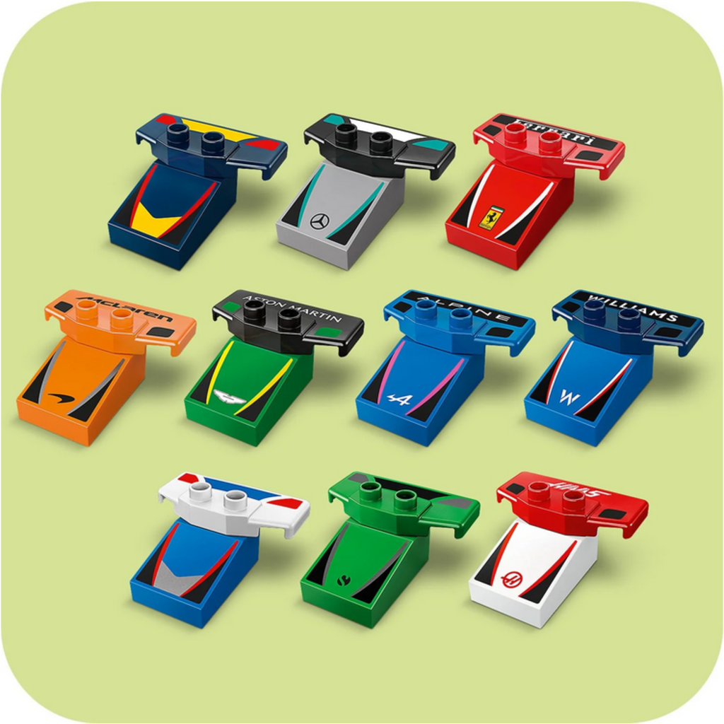 LEGO F1 TEAM RACE CARS & DRIVERS