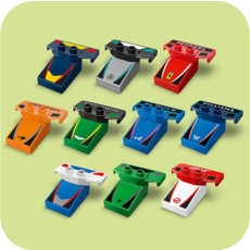 LEGO F1 TEAM RACE CARS & DRIVERS