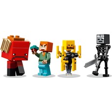 LEGO THE NETHER LAVA BATTLE