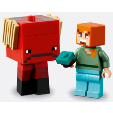 LEGO THE NETHER LAVA BATTLE