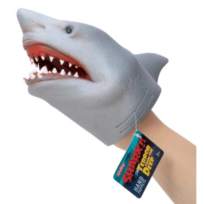 SCHYLLING ASSOCIATES RUBBER HAND PUPPET SHARK