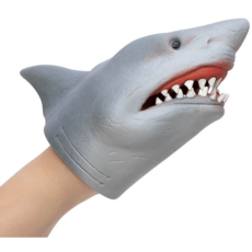SCHYLLING ASSOCIATES RUBBER HAND PUPPET SHARK