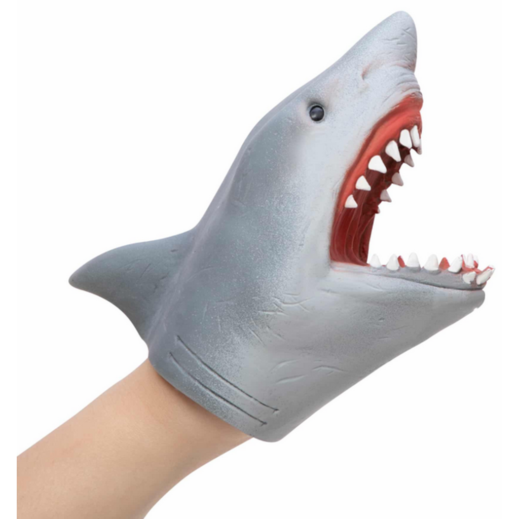 SCHYLLING ASSOCIATES RUBBER HAND PUPPET SHARK