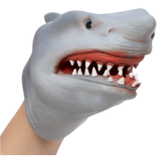 SCHYLLING ASSOCIATES RUBBER HAND PUPPET SHARK