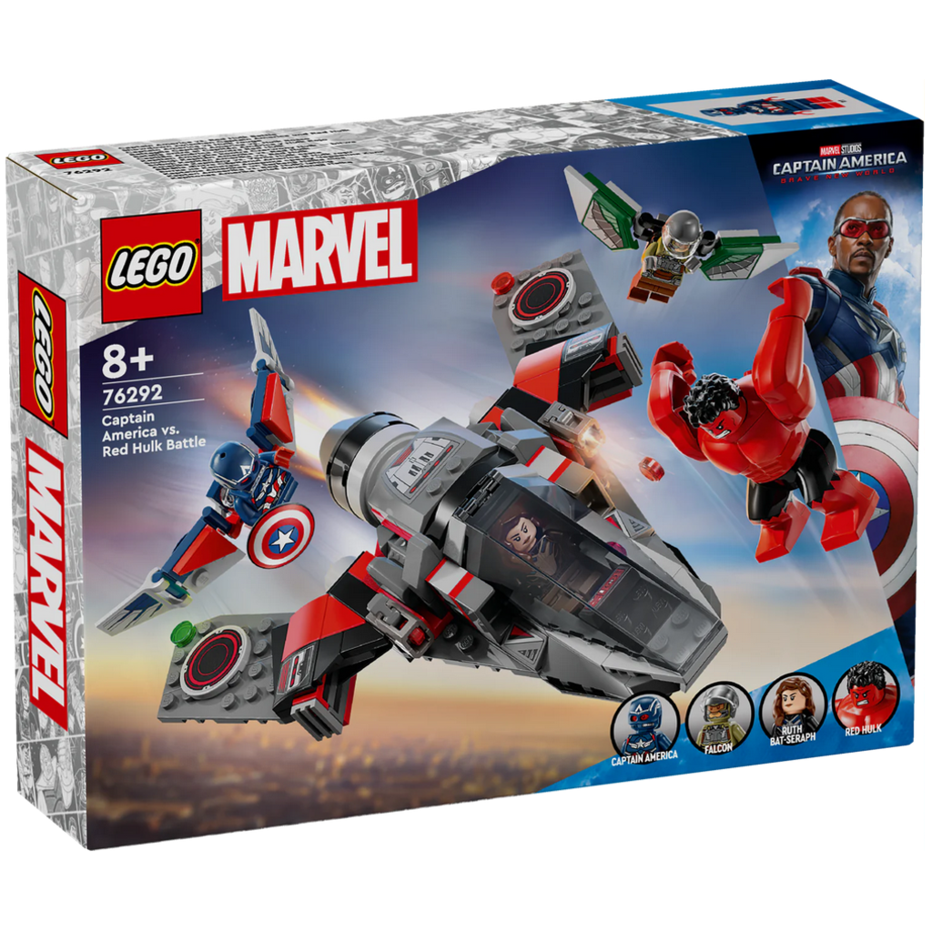 LEGO CAPTAIN AMERICA VS. RED HULK*