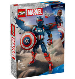LEGO NEW CAPTAIN AMERICA CONSTRUCTION FIGURE