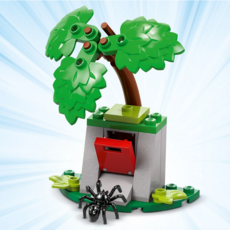 LEGO SPIN AND ELECTRO DINOSAUR VEHICLE CHASE