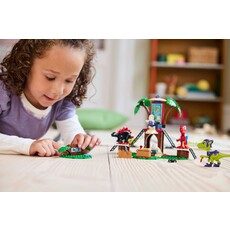 LEGO SPIDEY AND GOBBY'S RAPTOR BATTLE AT TREE HOUSE HQ
