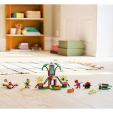 LEGO SPIDEY AND GOBBY'S RAPTOR BATTLE AT TREE HOUSE HQ
