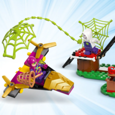 LEGO SPIDEY AND GOBBY'S RAPTOR BATTLE AT TREE HOUSE HQ