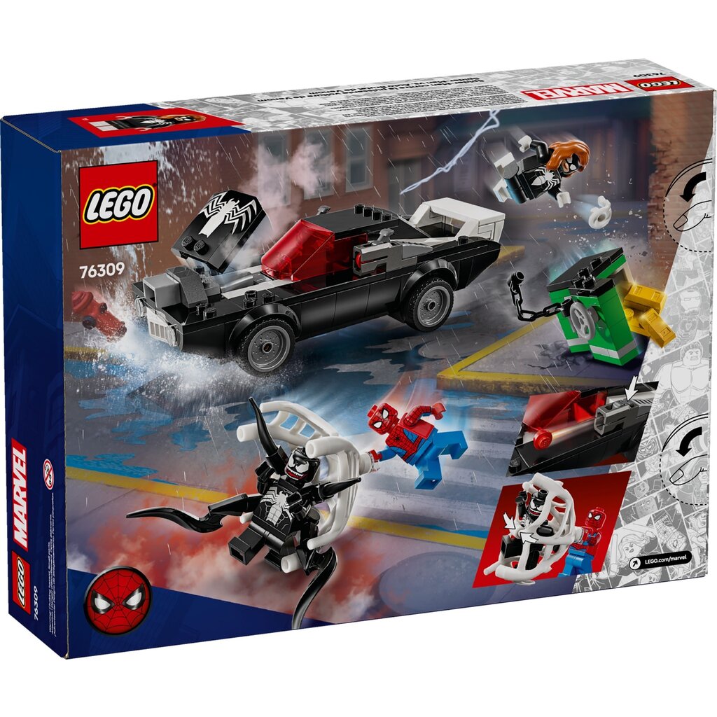 LEGO SPIDER-MAN VS. VENOM MUSCLE CAR