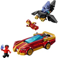 LEGO IRON MAN CAR & BLACK PANTHER VS. RED HULK