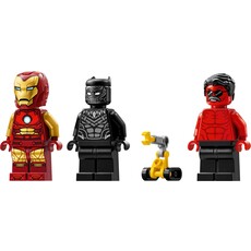 LEGO IRON MAN CAR & BLACK PANTHER VS. RED HULK