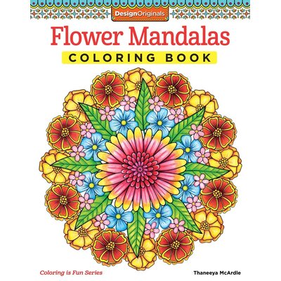 FLOWER MANDALAS COLORING BOOK