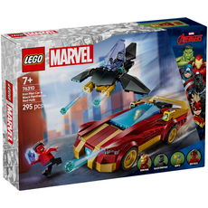 LEGO IRON MAN CAR & BLACK PANTHER VS. RED HULK