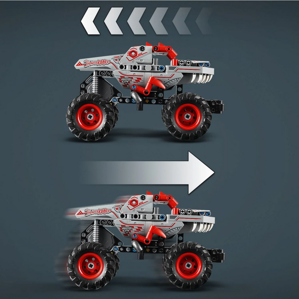 LEGO MONSTER JAM THUNDERROARUS PULL-BACK