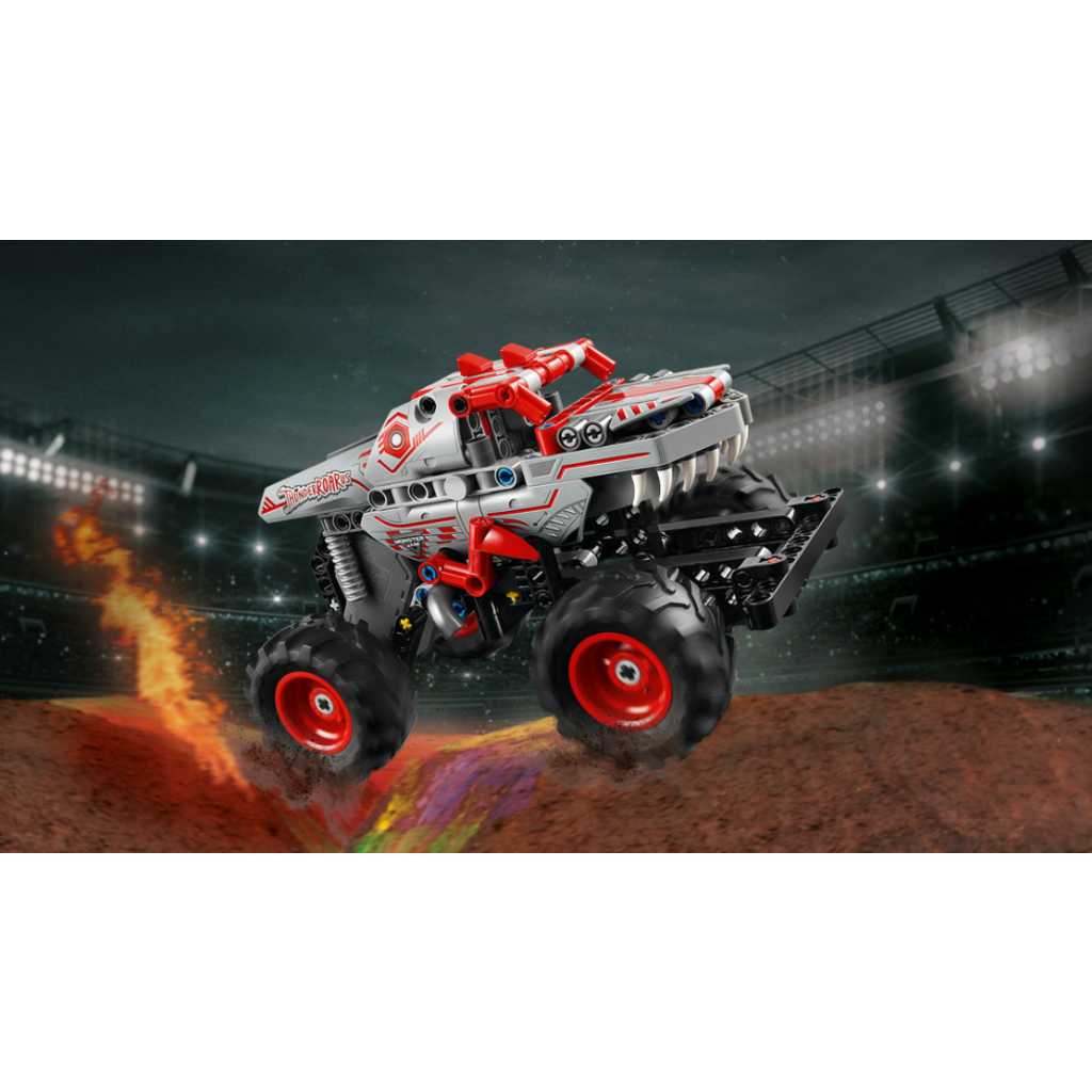 LEGO MONSTER JAM THUNDERROARUS PULL-BACK