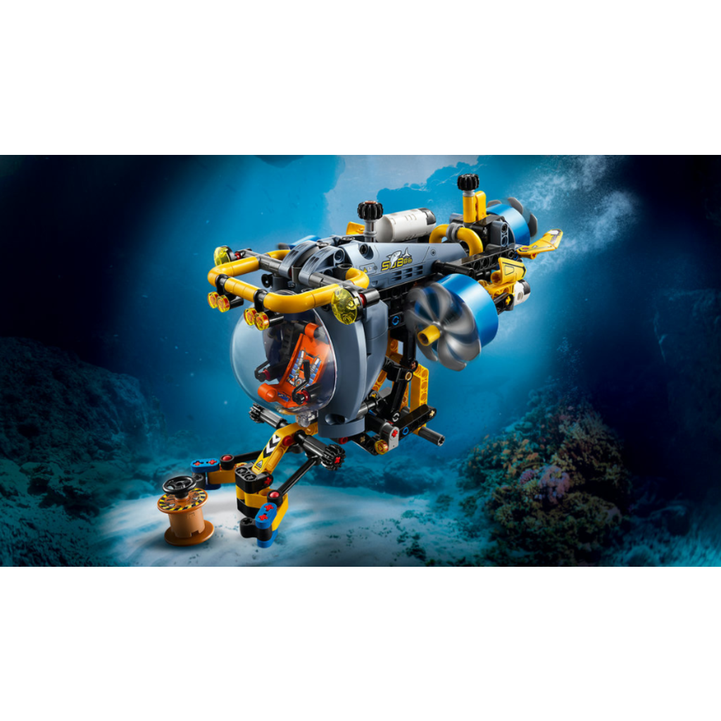 LEGO DEEP-SEA RESEARCH SUBMARINE