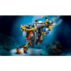 LEGO DEEP-SEA RESEARCH SUBMARINE