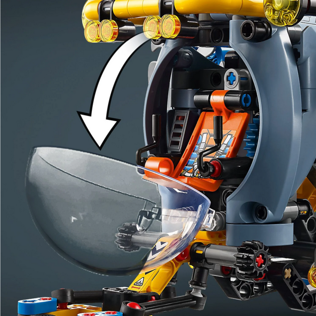 LEGO DEEP-SEA RESEARCH SUBMARINE