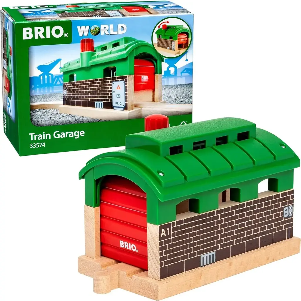 RAVENSBURGER USA BRIO TRAIN GARAGE