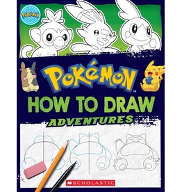 SCHOLASTIC HOW TO DRAW ADVENTURES POKEMON