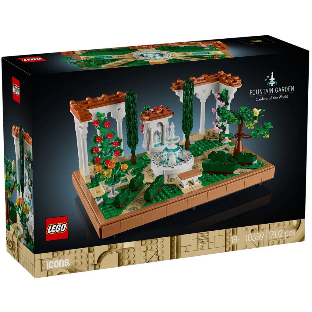 LEGO FOUNTAIN GARDEN
