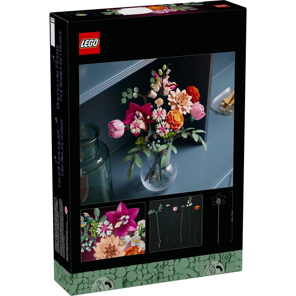 LEGO PRETTY PINK FLOWER BOUQUET