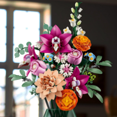 LEGO PRETTY PINK FLOWER BOUQUET
