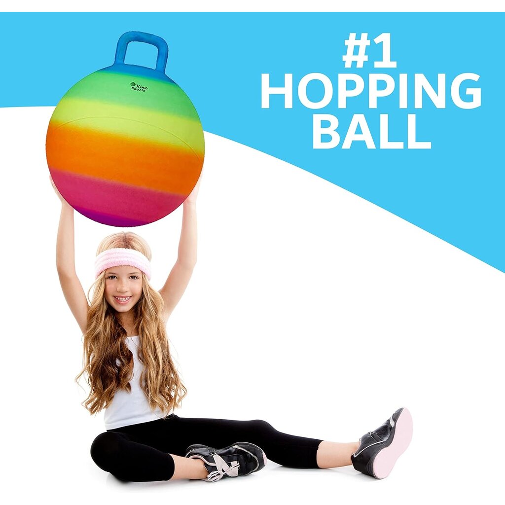 THE TOY NETWORK RAINBOW HOPPER BALL