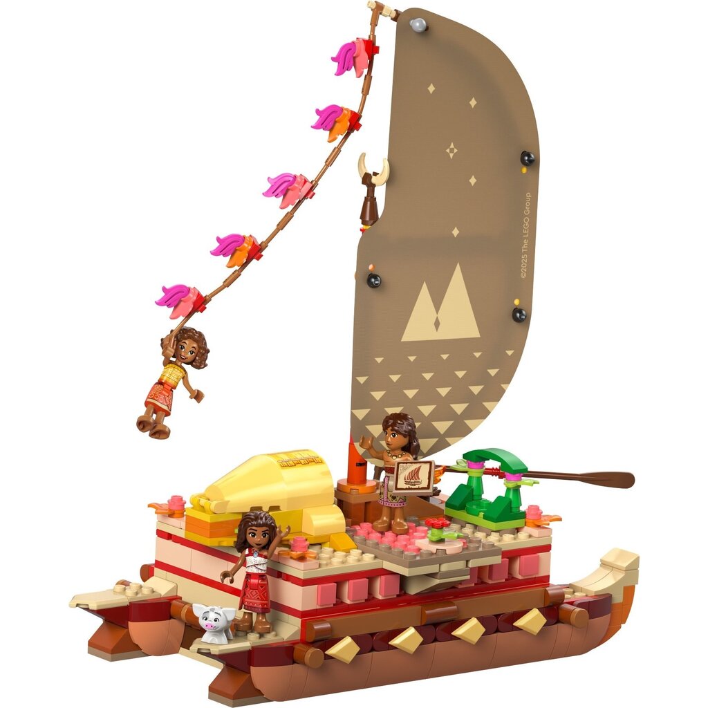 LEGO MOANA'S ADVENTURE CANOE