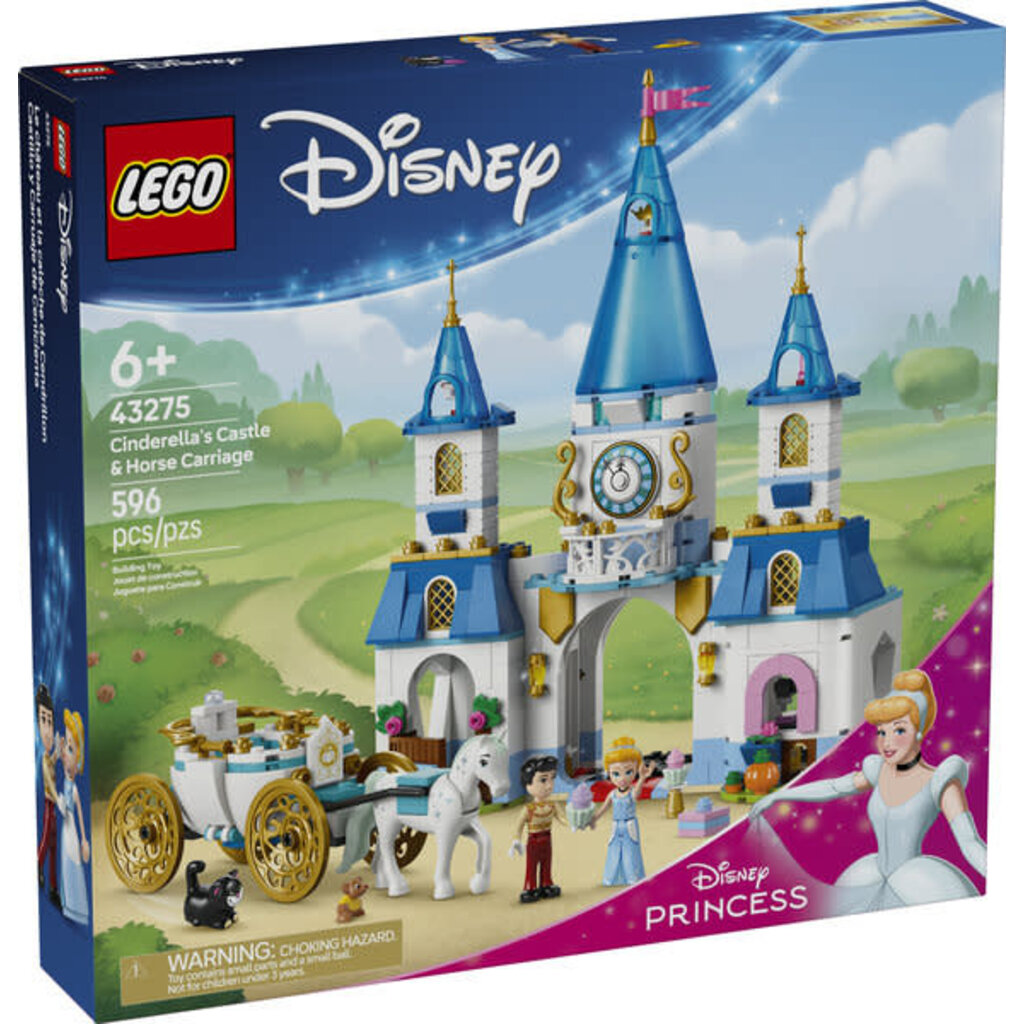 LEGO CINDERELLA'S CASTLE & HORSE CARRIAGE