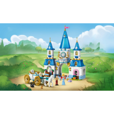 LEGO CINDERELLA'S CASTLE & HORSE CARRIAGE