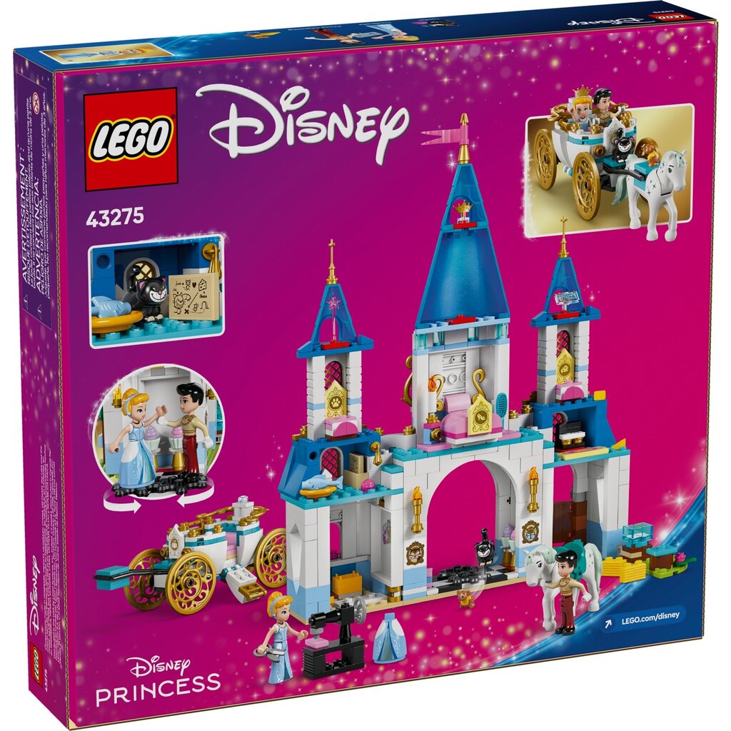 LEGO CINDERELLA'S CASTLE & HORSE CARRIAGE