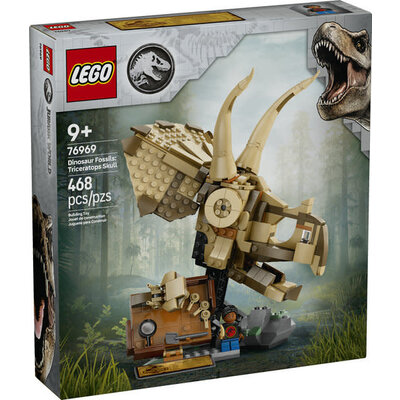 LEGO DINOSAUR FOSSILS: TRICERATOPS SKULL