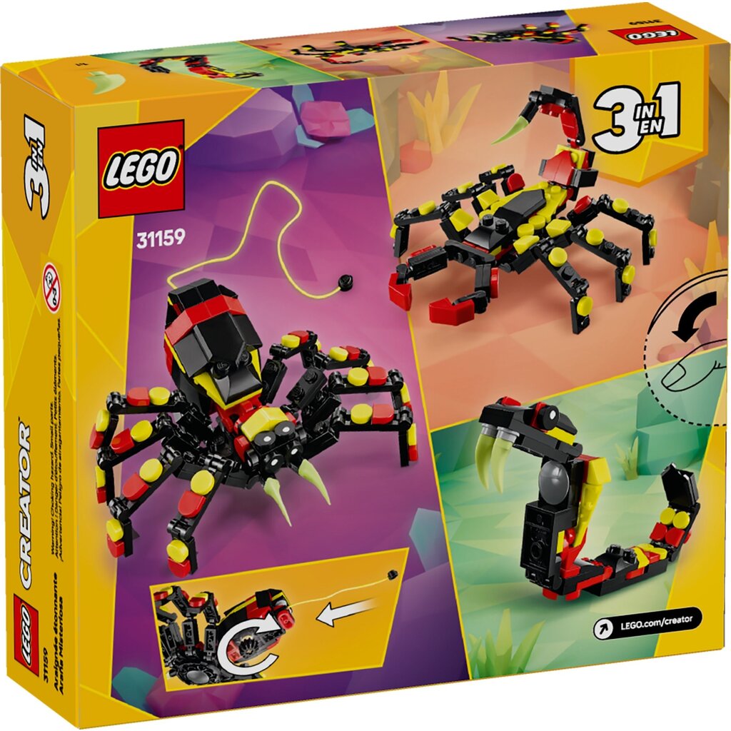 LEGO WILD ANIMALS: SURPRISING SPIDER