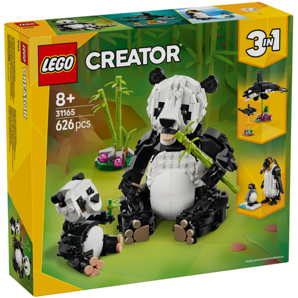 LEGO WILD ANIMALS: PANDA FAMILY