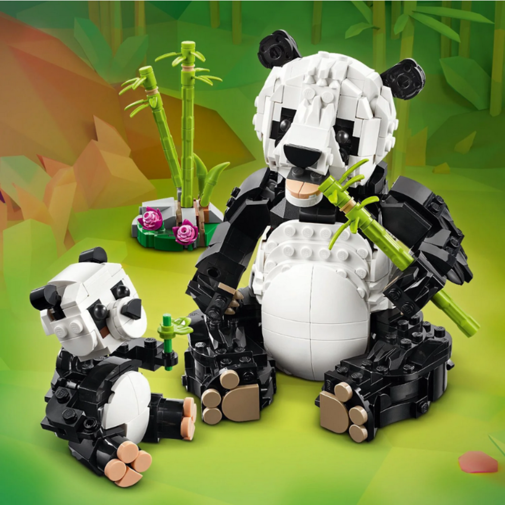 LEGO WILD ANIMALS: PANDA FAMILY