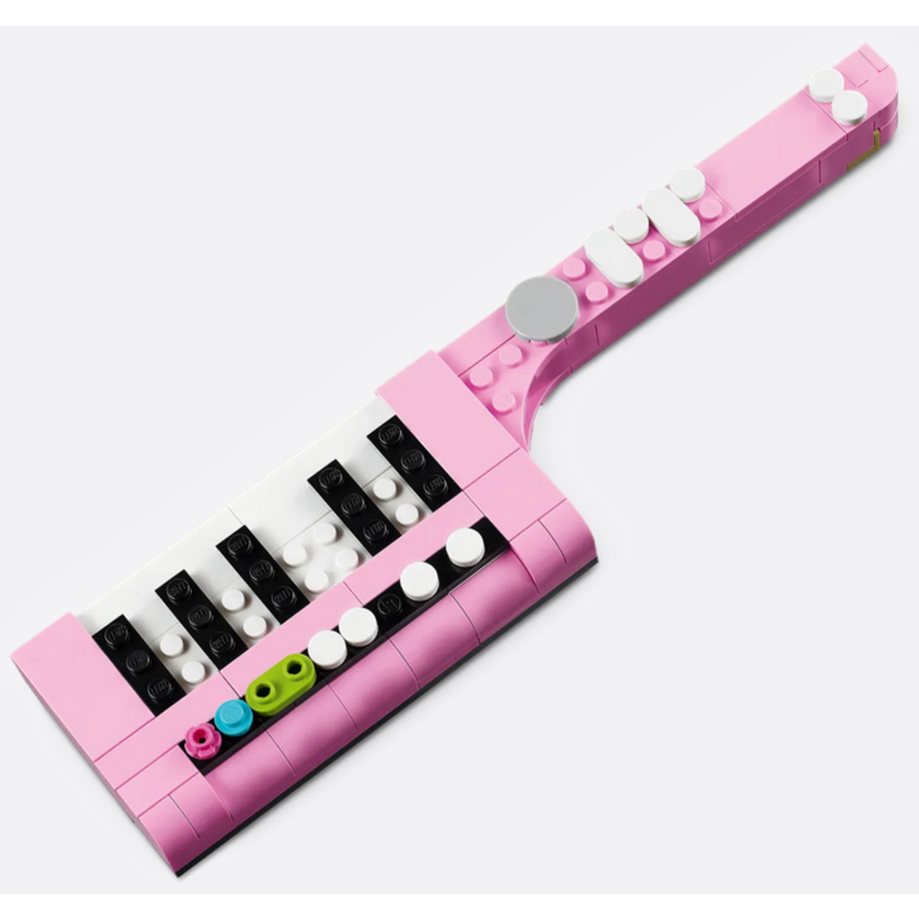 LEGO TYPEWRITER WITH FLOWERS