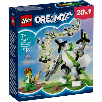 LEGO Z-BLOB'S ROBOT AND VEHICLE ADVENTURES