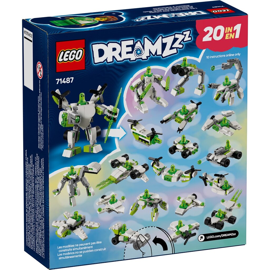 LEGO Z-BLOB'S ROBOT AND VEHICLE ADVENTURES