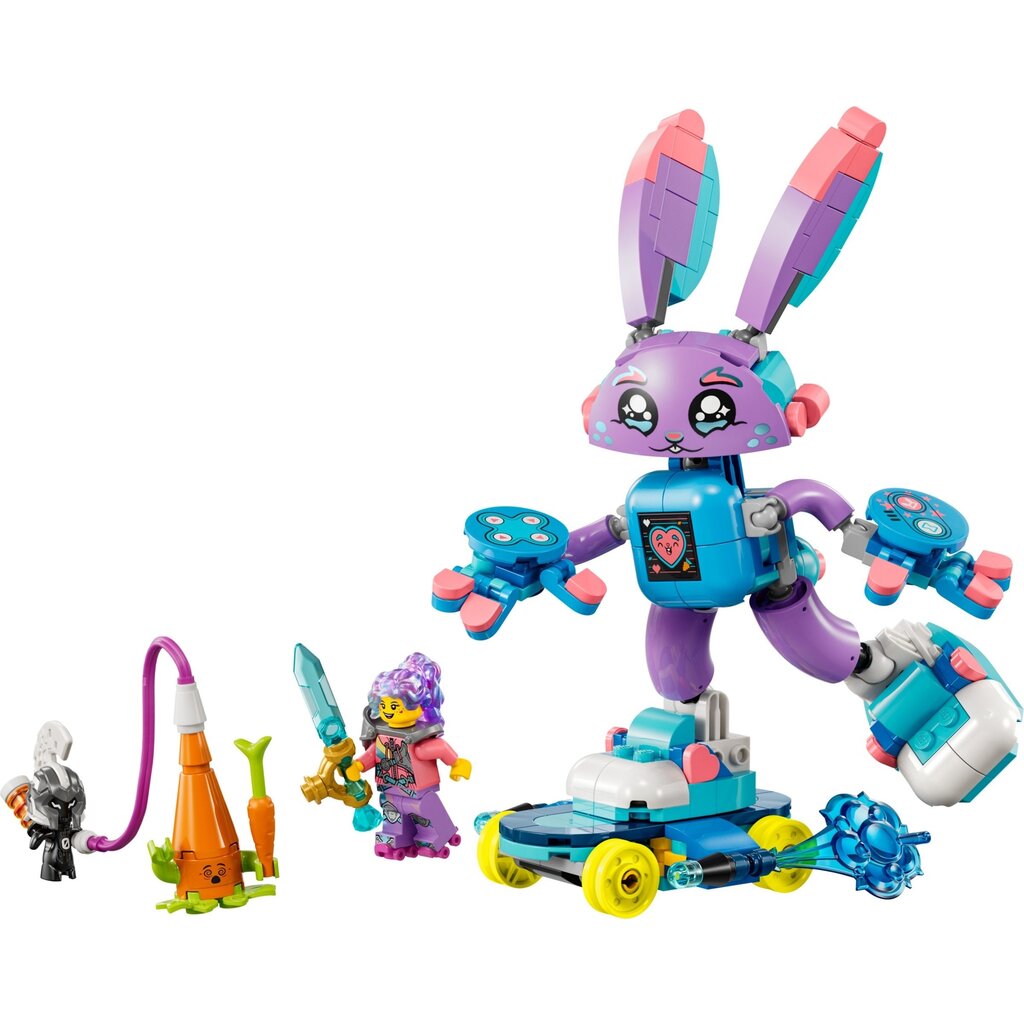 LEGO IZZIE AND BUNCHURRO THE GAMING BUNNY