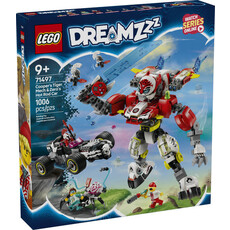 LEGO COOPER'S TIGER MECH & ZERO'S HOT ROD CAR